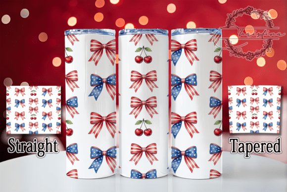 Download Coquette Cherry Patriotic Bow Tumbler - Patriotic bow tumbler Collection