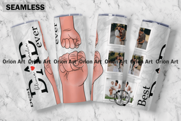 Download Best Dad Ever Add Photo Tumbler Wrap PNG - Tumbler wrap png Collection