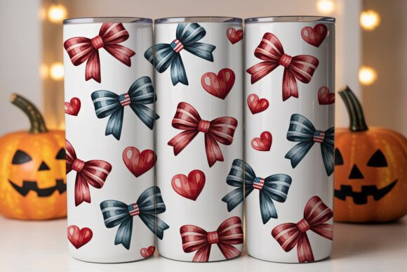 Download Patriotic Bow Tumbler Wrap - Patriotic bow tumbler Collection